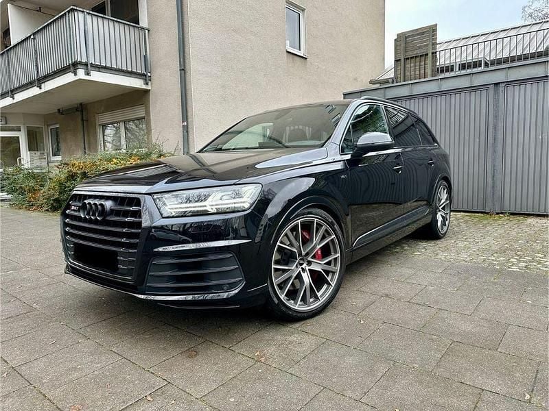Schwarz Gebraucht 2017 Audi SQ7 Sport SUV | 39.900 € (Superpreis) - Bild 1/4