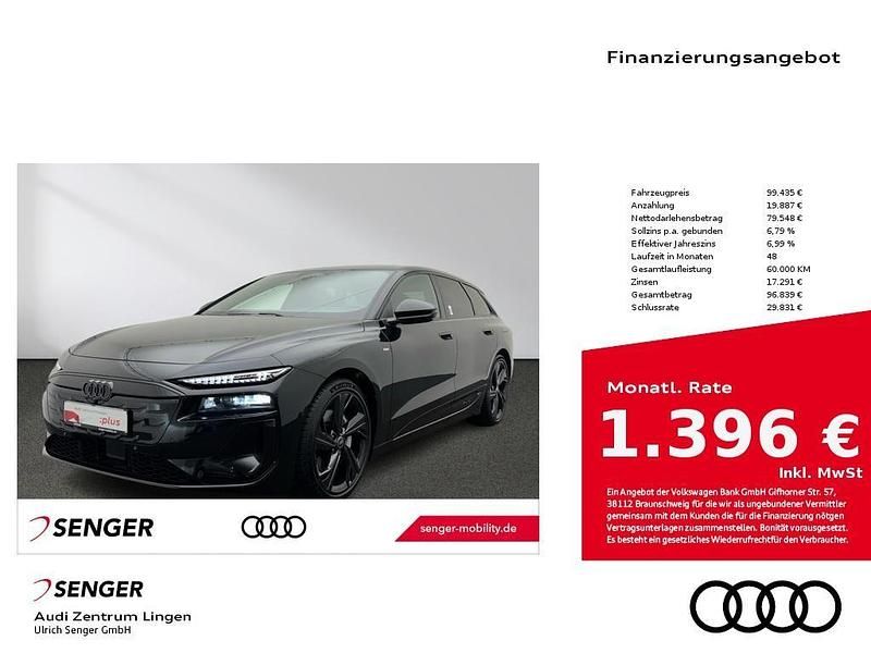 Neu Audi A6 e-tron Performance 269 kW (367 PS) 2026 Schwarz Kombi
