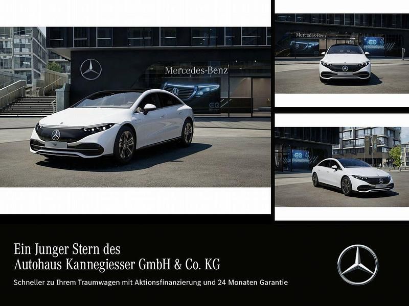 Weiß Gebraucht 2023 Mercedes EQS450+ Limousine | 59.999 € (Fairer Preis) - Bild 1/4