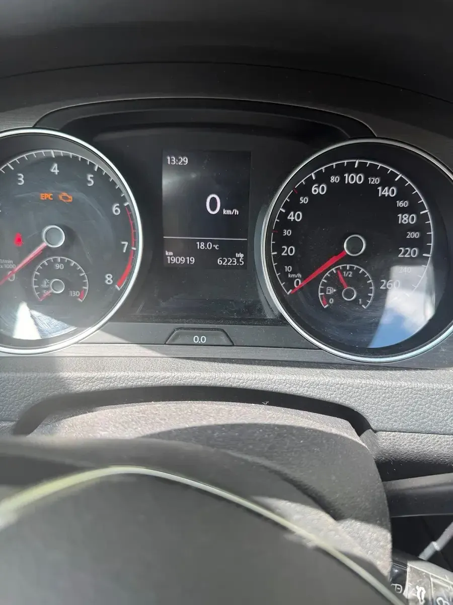Gebraucht VW Golf VII 2013 Blau Limousine