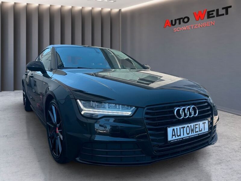 Schwarz Gebraucht 2015 Audi A7 S-Line Kleinwagen | 19.990 € (Guter Preis) - Bild 1/3