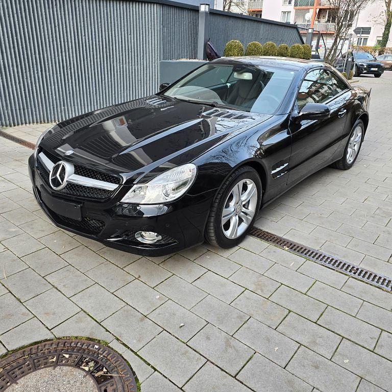 Schwarz Gebraucht 2009 Mercedes SL350 Cabrio | 25.555 € (Guter Preis) - Bild 1/4