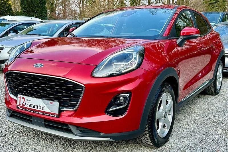 Rot Gebraucht 2021 Ford Puma Titanium Limousine | 13.590 € (Fairer Preis) - Bild 1/2
