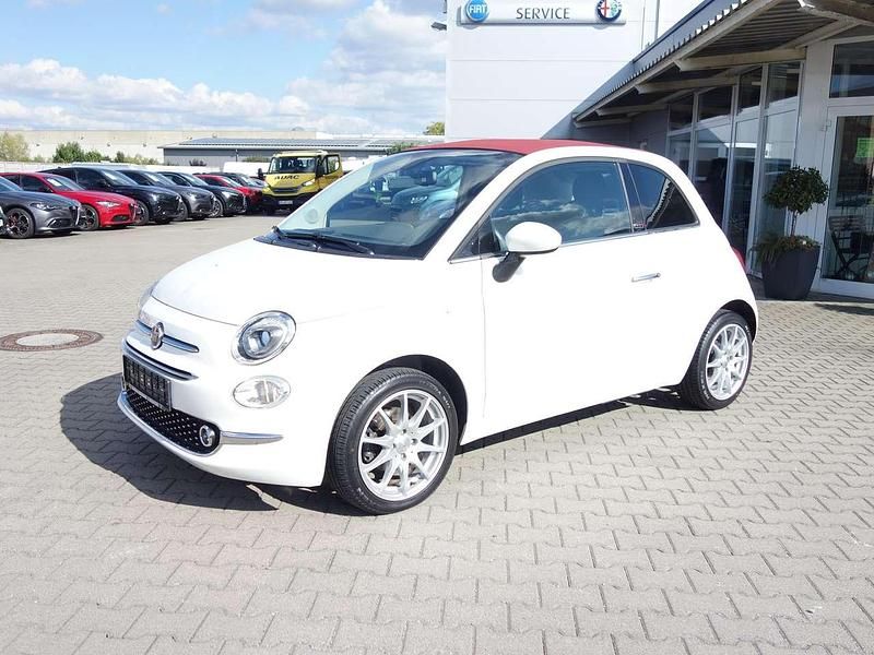 Gelato weiß Gebraucht 2017 Fiat 500C Lounge Cabrio | 9.990 € (Fairer Preis) - Bild 1/4