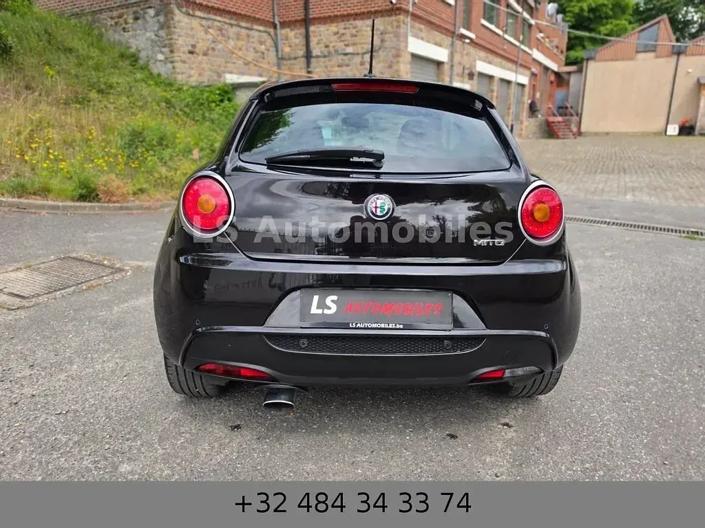 Brugt Alfa Romeo MiTo 77 HK (56 kW) 2017 Sort Hatchback