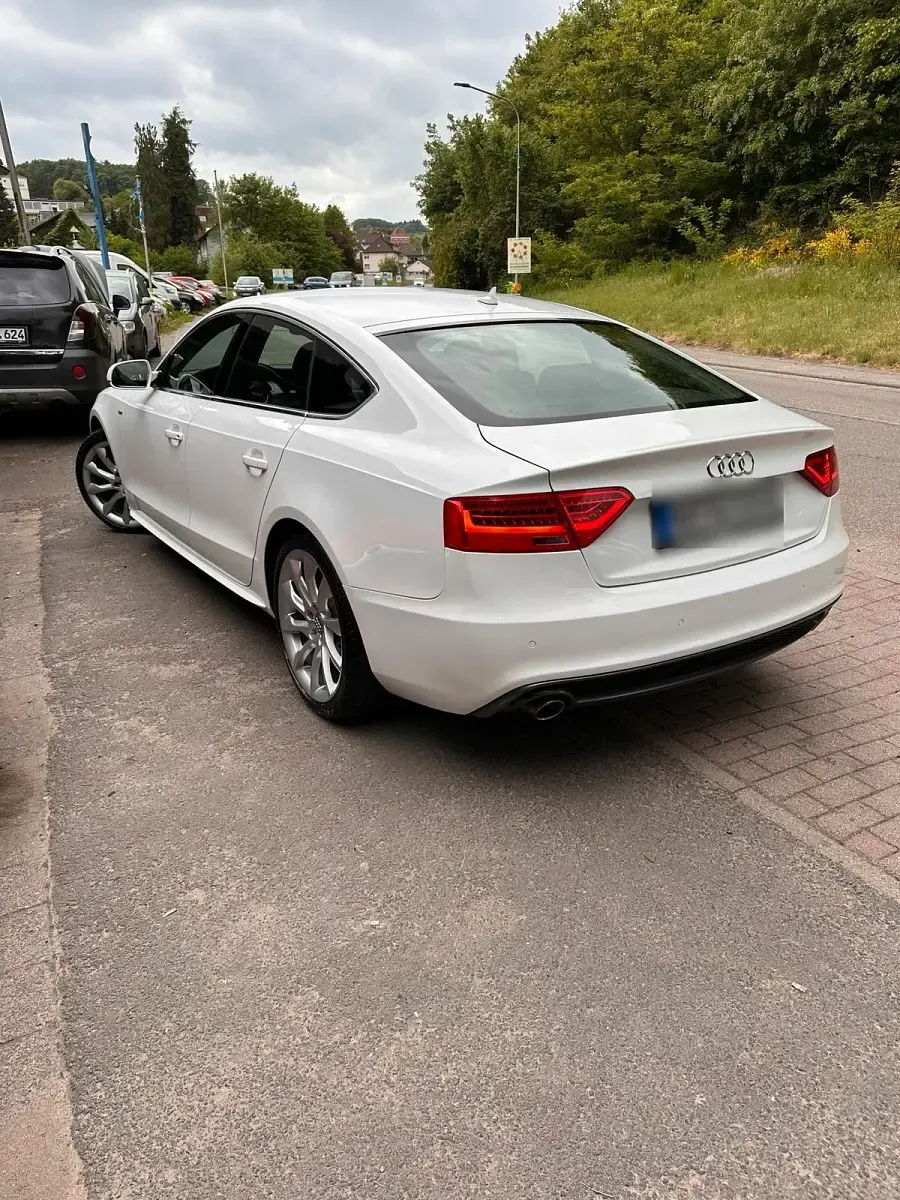 Gebraucht Audi A5 Sportback S-Line 245 PS (180 kW) 2013 Weiß Kleinwagen
