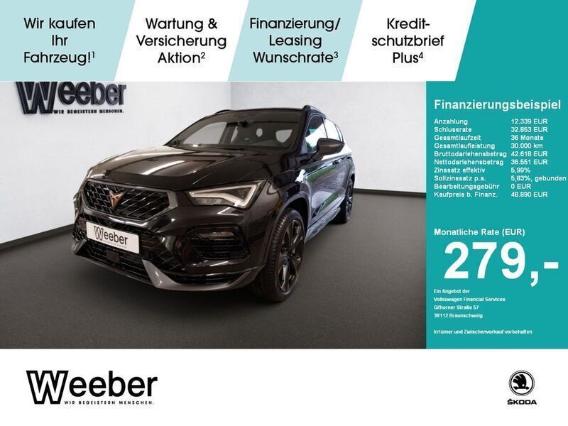 Schwarz Neu 2025 Cupra Ateca VZ SUV | 48.190 € (Fairer Preis) - Bild 1/4