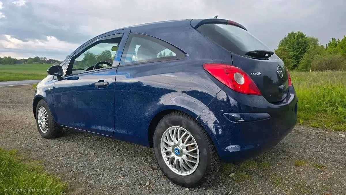 Gebraucht Opel Corsa 60 PS (44 kW) 2009 Blau Kleinwagen