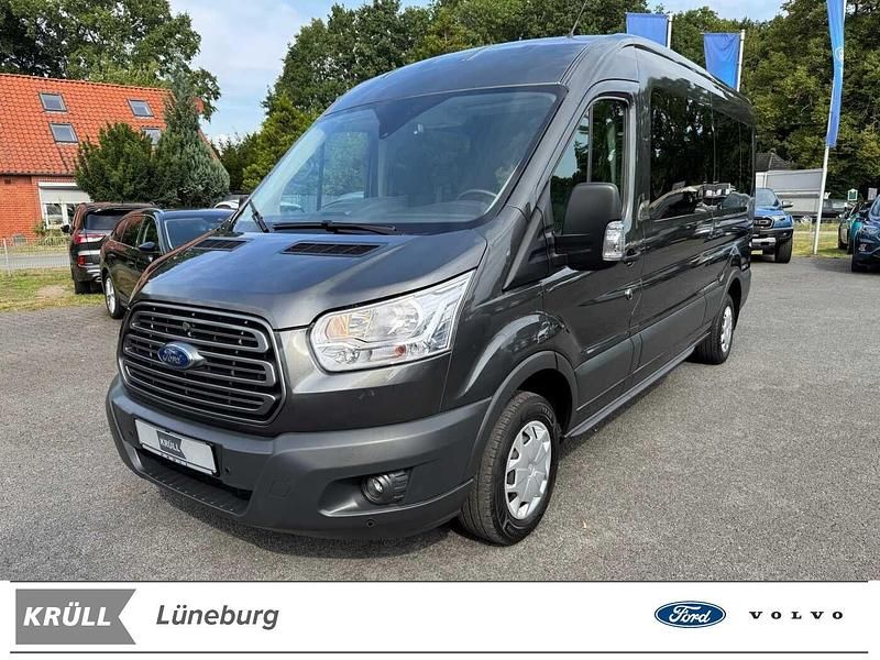 Grau Gebraucht 2019 Ford Transit Trend Kombi | 19.910 € (Teuer) - Bild 1/4