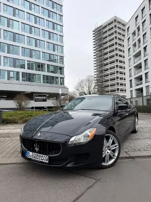 Gebraucht Maserati Quattroporte 409 PS (300 kW) 2014 Schwarz Limousine