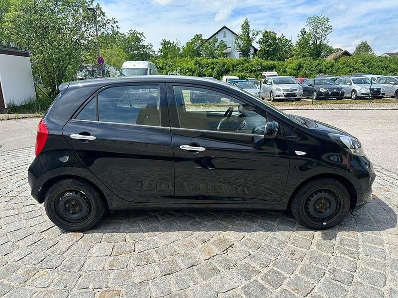 Gebraucht Kia Picanto Edition 7 69 PS (50 kW) 2012 Schwarz Kleinwagen