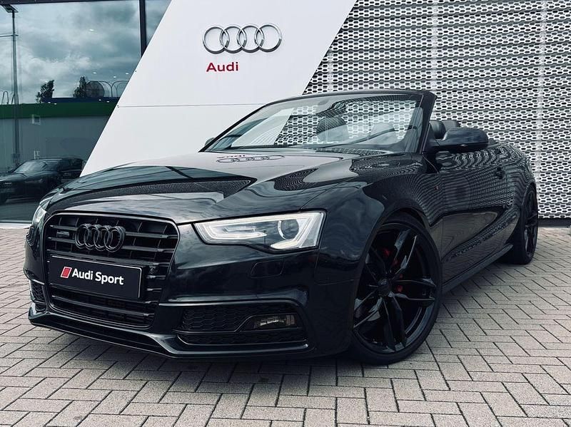 Schwarz Gebraucht 2012 Audi A5 Cabriolet S-Line Cabrio | 20.470 € - Bild 1/4