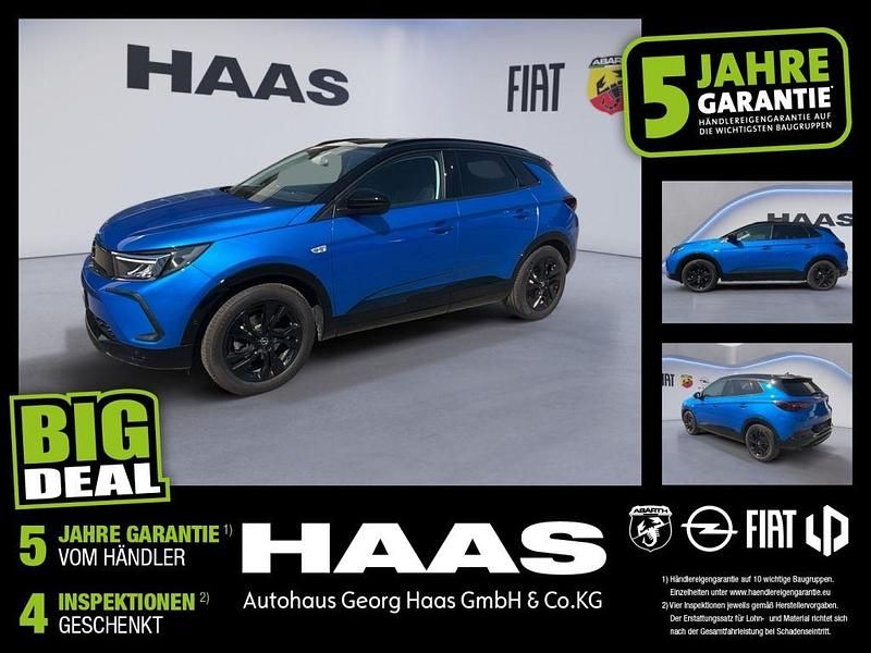Kobalt blau/vertigo blau (metallic) Gebraucht 2022 Opel Grandland X GS Line SUV | 20.880 € (Guter Preis) - Bild 1/4