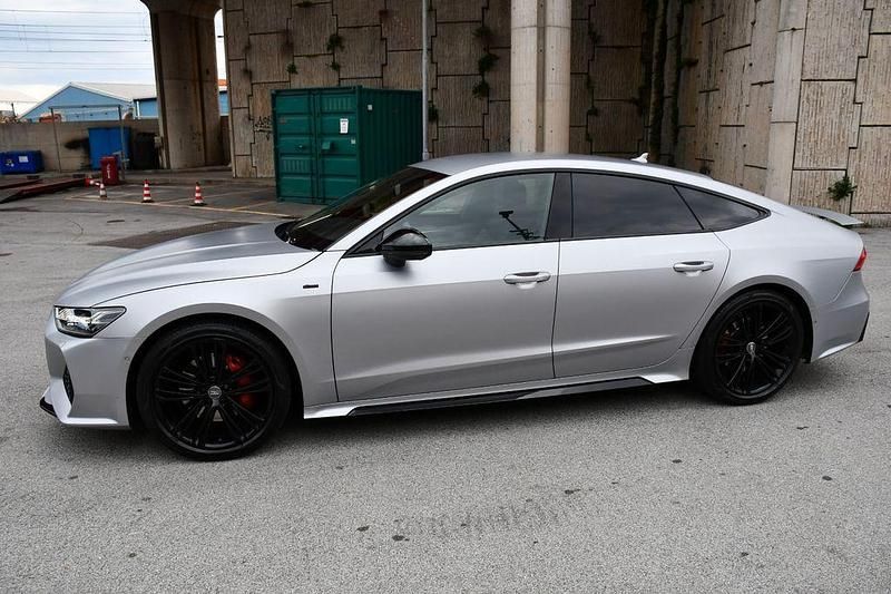 Silber Gebraucht 2018 Audi A7 Sportback Business Plus Kleinwagen | 37.900 € (Teuer) - Bild 1/4