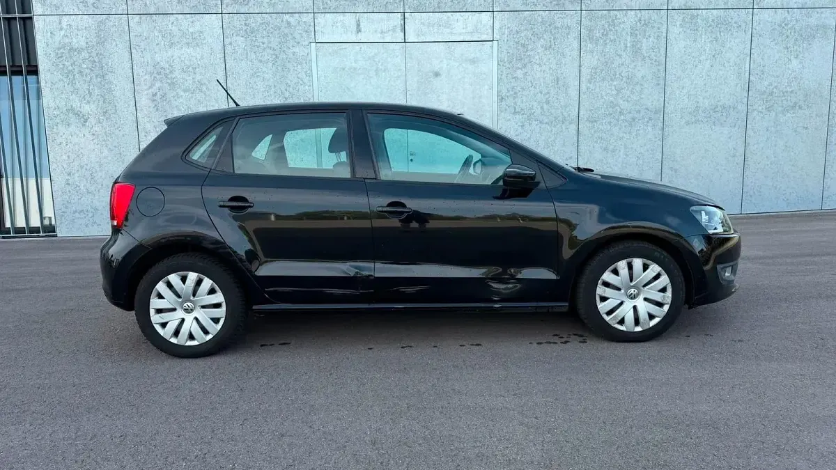 Gebraucht VW Polo 85 PS (62 kW) 2010 Schwarz Kleinwagen