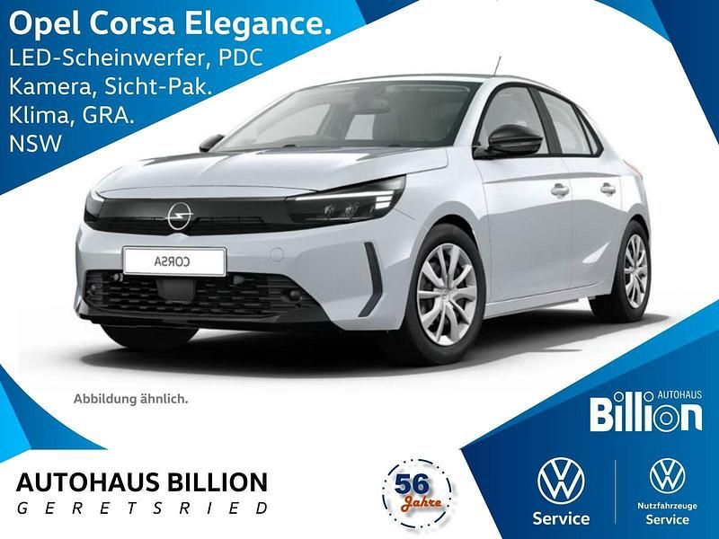 Weiß Gebraucht 2022 Opel Corsa Elegance Kleinwagen | 13.490 € (Guter Preis) - Bild 1/4