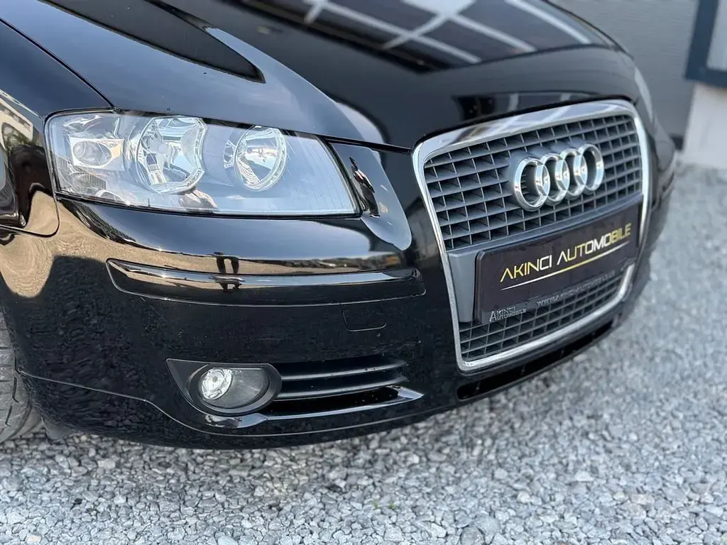 Gebraucht Audi A3 Attraction 140 PS (102 kW) 2008 Schwarz Kleinwagen