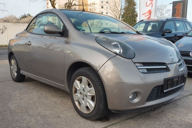 Grau Gebraucht 2006 Nissan Micra C+C Premium Edition Cabrio | 990 € (Superpreis) - Bild 1/4
