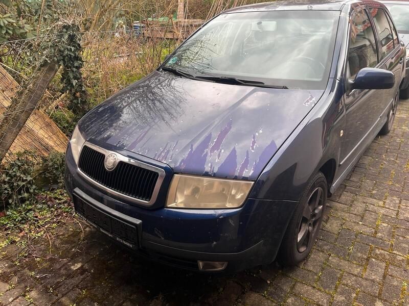 Blau Gebraucht 2003 Skoda Fabia Kleinwagen | 590 € (Superpreis) - Bild 1/3