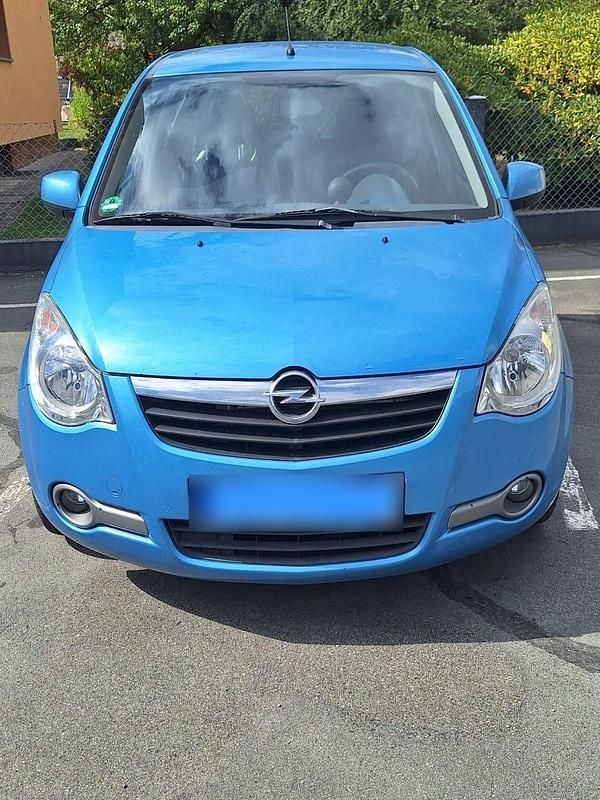 Gebraucht Opel Agila 65 PS (47 kW) 2010 Blau Kleinwagen