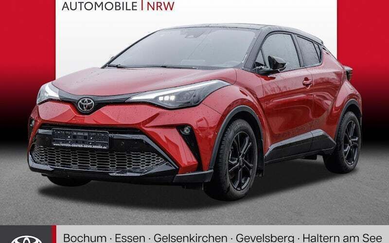 Rot Gebraucht 2022 Toyota C-HR Sport SUV | 27.989 € (Etwas zu teuer) - Bild 1/4