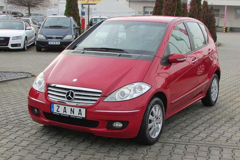 Gebraucht Mercedes A150 Elegance 95 PS (69 kW) 2007 Jupiterrot  unilack Kleinwagen