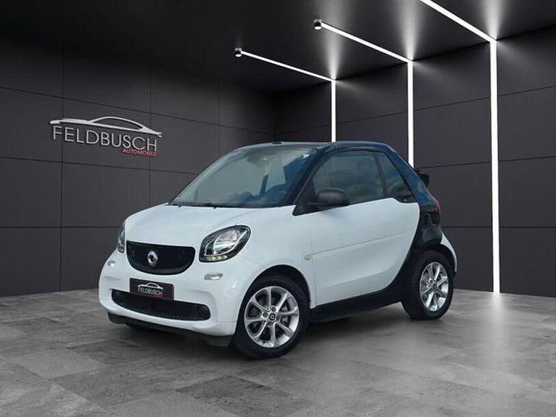 Schwarz Gebraucht 2019 Smart ForTwo Electric Drive Cabrio | 8.480 € (Fairer Preis) - Bild 1/4