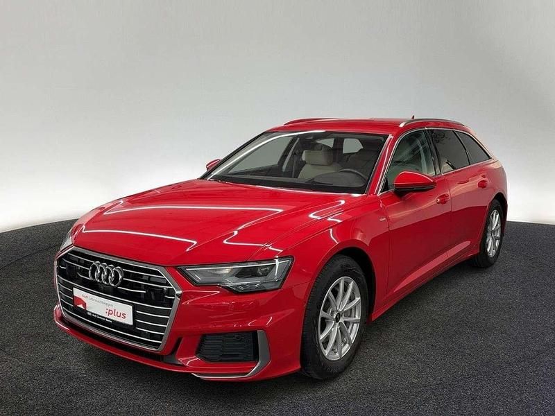 Gebraucht Audi A6 Ambiente 204 PS (150 kW) 2023 Tangorot metallic Kombi