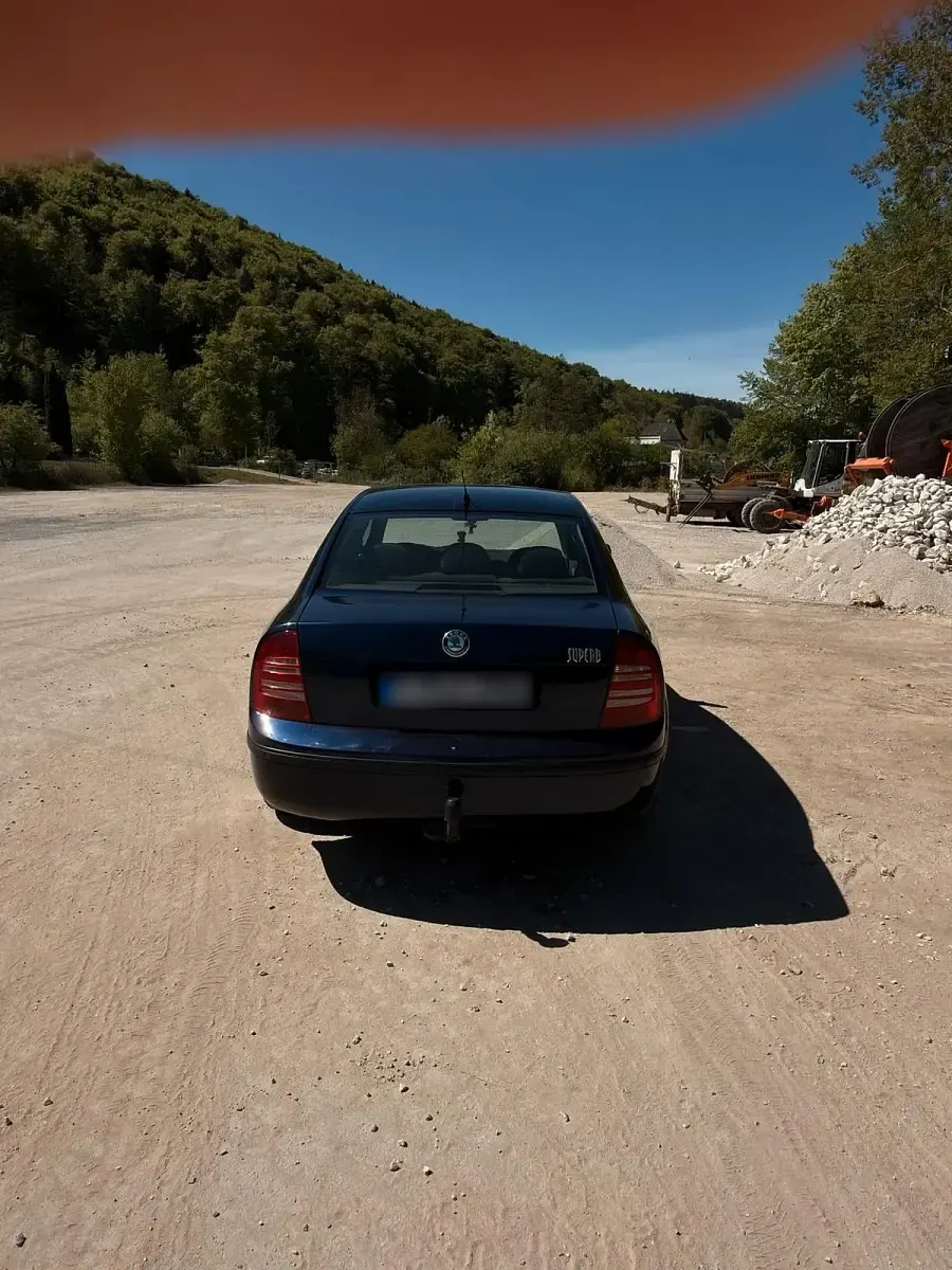 Brugt Skoda Superb 196 HK (144 kW) 2005 Blå Sedan