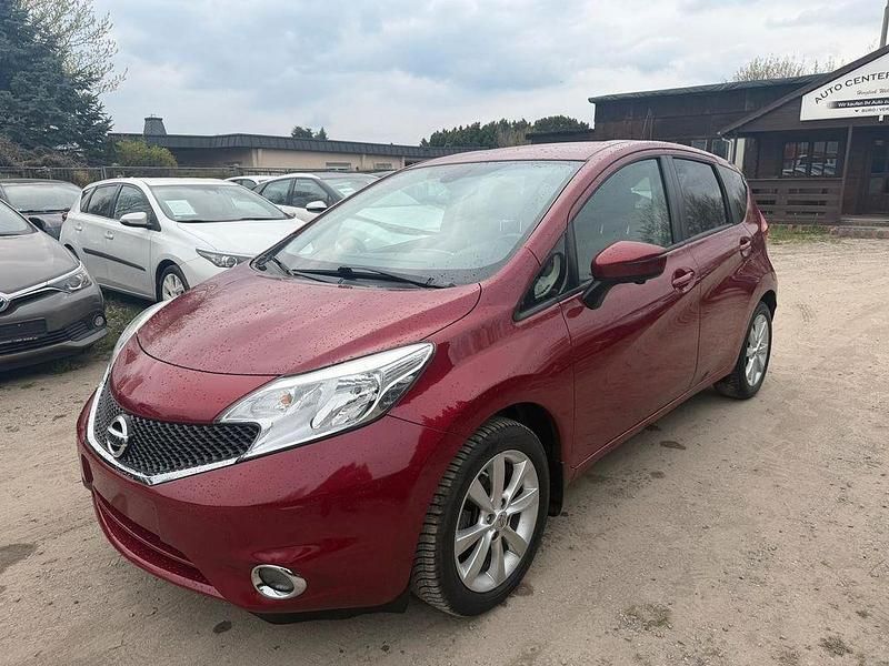 Gebraucht Nissan Note Acenta+ 98 PS (72 kW) 2016 Rot Kleinwagen