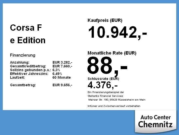 Orange Gebraucht 2022 Opel Corsa-e Edition Kleinwagen | 10.942 € (Superpreis) - Bild 1/2