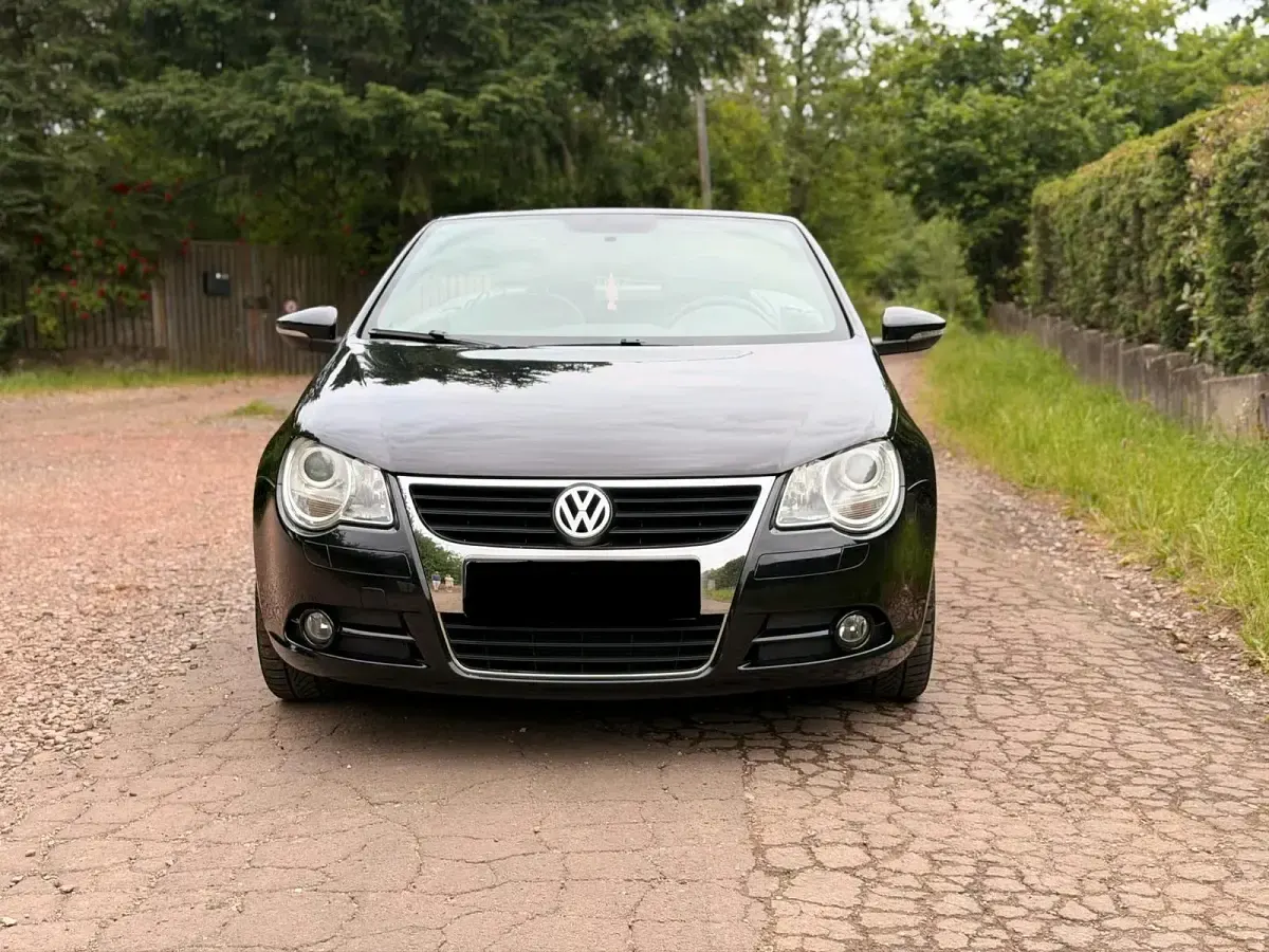Gebraucht VW Eos 122 PS (89 kW) 2009 Schwarz Cabrio