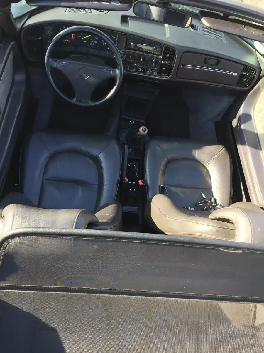 Gebraucht Saab 900 Cabriolet 126 PS (92 kW) 1989 Schwarz Cabrio