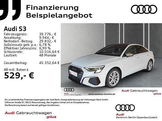 Weiß Gebraucht 2024 Audi S3 Sport Limousine | 39.776 € (Guter Preis) - Bild 1/4