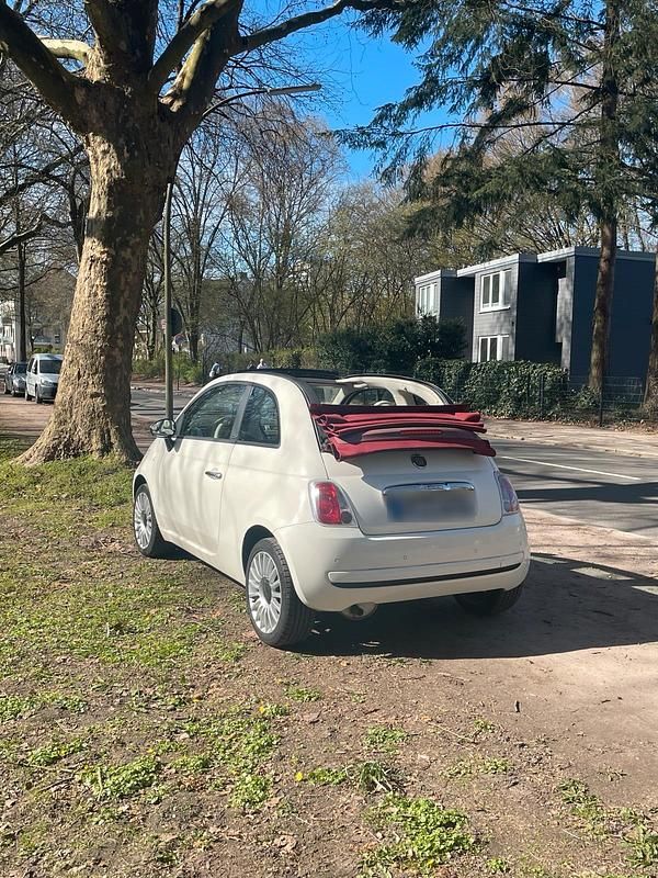 Gebraucht Fiat 500 69 PS (50 kW) 2010 Weiß Cabrio