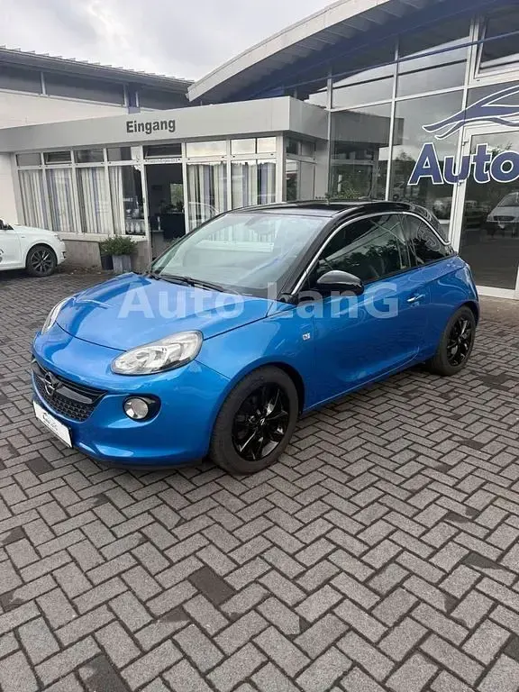 Gebraucht Opel Adam Unlimited 87 PS (63 kW) 2017 Blau Kleinwagen