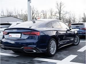 Gebraucht Audi A5 S-Line 204 PS (150 kW) 2023 Blau (blau / navarrablau) Coupé