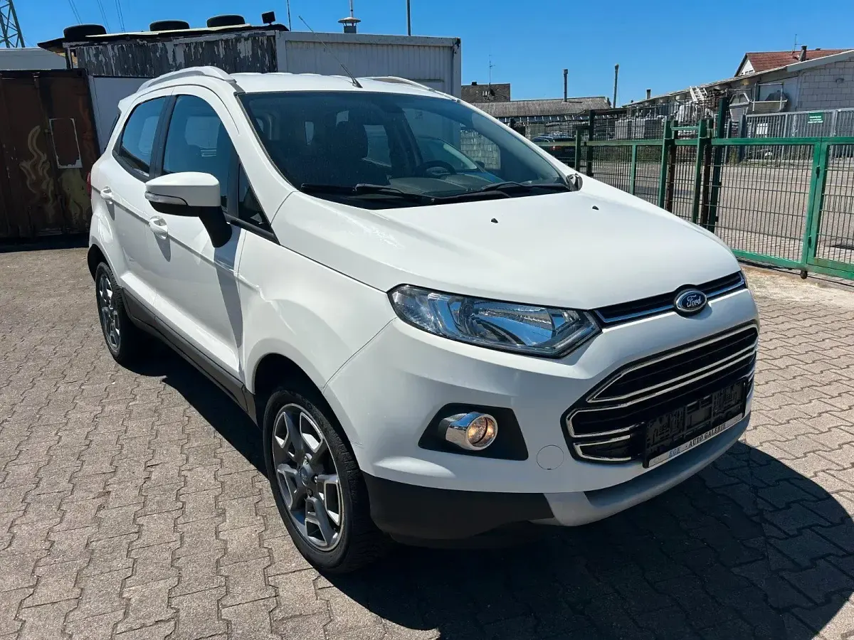 Gebraucht Ford Ecosport 112 PS (82 kW) 2014 Weiß SUV