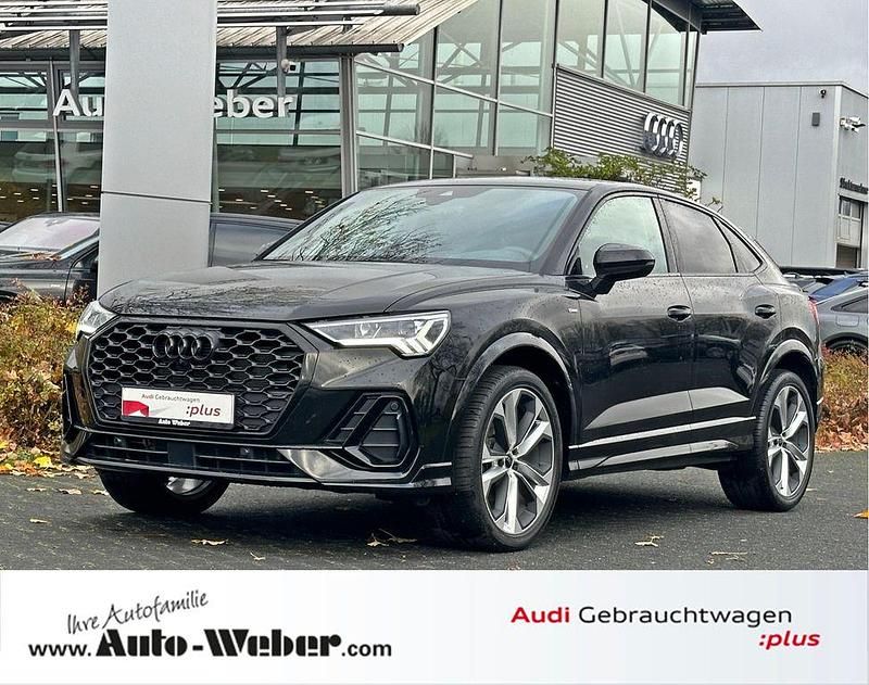 Schwarz Gebraucht 2024 Audi Q3 Sportback S-Line SUV | 48.590 € (Teuer) - Bild 1/4