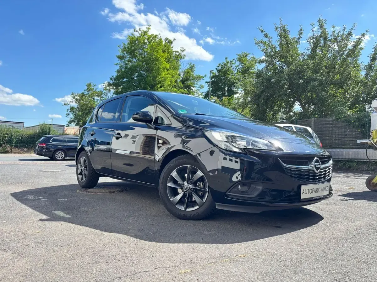 Gebraucht Opel Corsa 90 PS (66 kW) 2019 Schwarz Kleinwagen