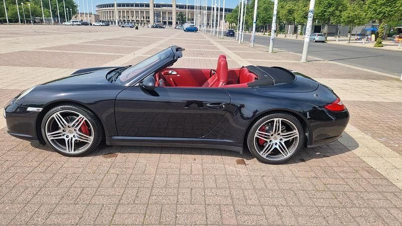 Schwarz Gebraucht 2010 Porsche 911 Carrera 4S Cabriolet Cabrio | 63.400 € (Superpreis) - Bild 1/4