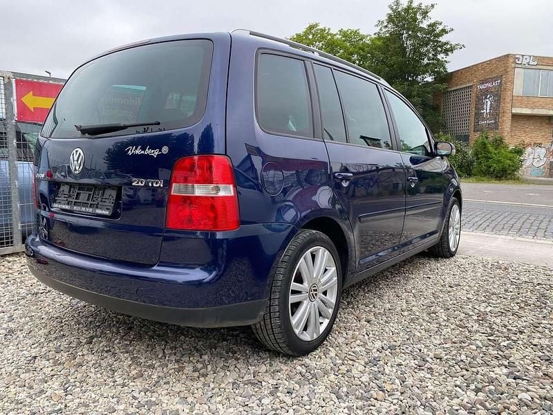 Gebraucht VW Touran Highline 140 PS (102 kW) 2006 Indigoblau perleffekt Van / Kleinbus