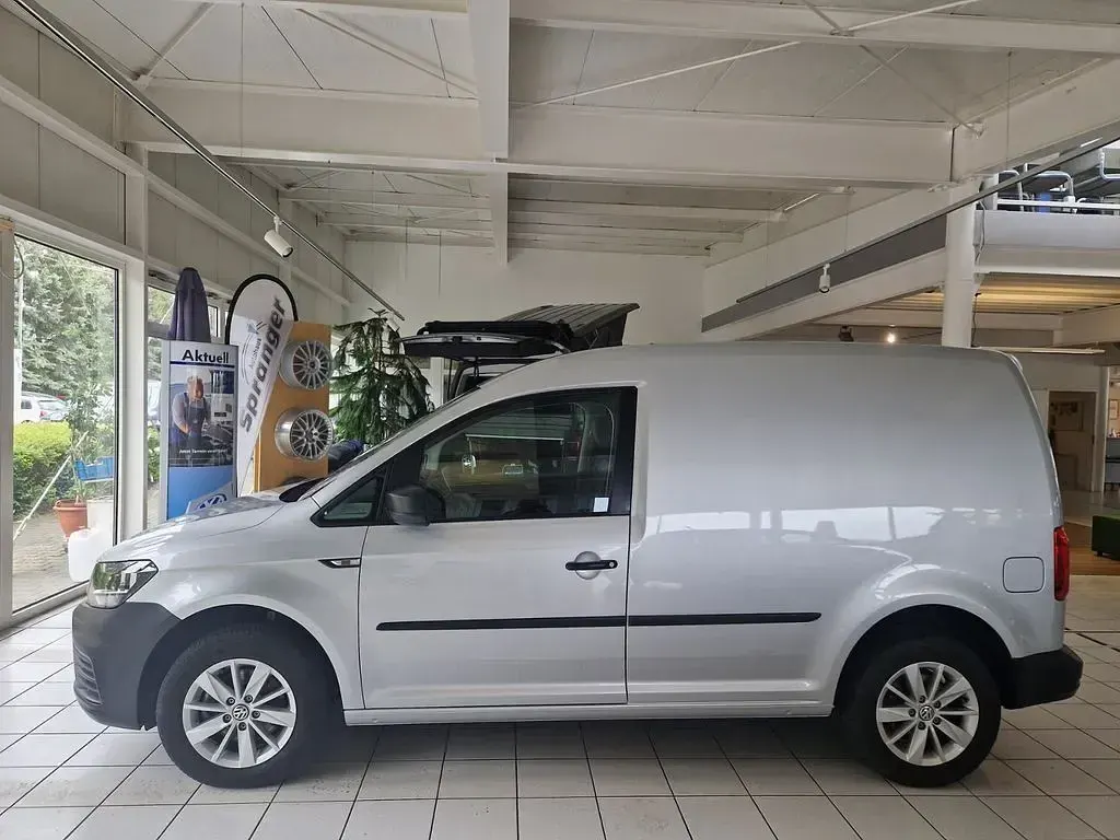 Gebraucht VW Caddy 75 PS (55 kW) 2020 Silber Van / Kleinbus