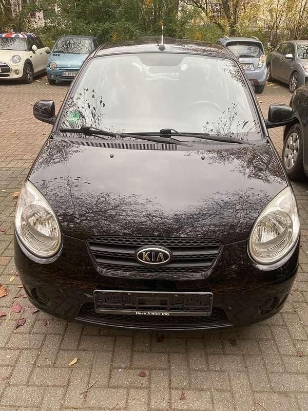 Schwarz Gebraucht 2009 Kia Picanto Attract Kleinwagen | 2.000 € (Fairer Preis) - Bild 1/4