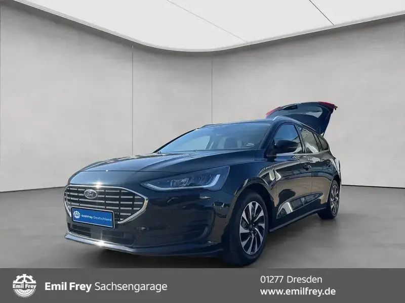 Schwarz Gebraucht 2023 Ford Focus Titanium Kombi | 18.440 € (Superpreis) - Bild 1/4