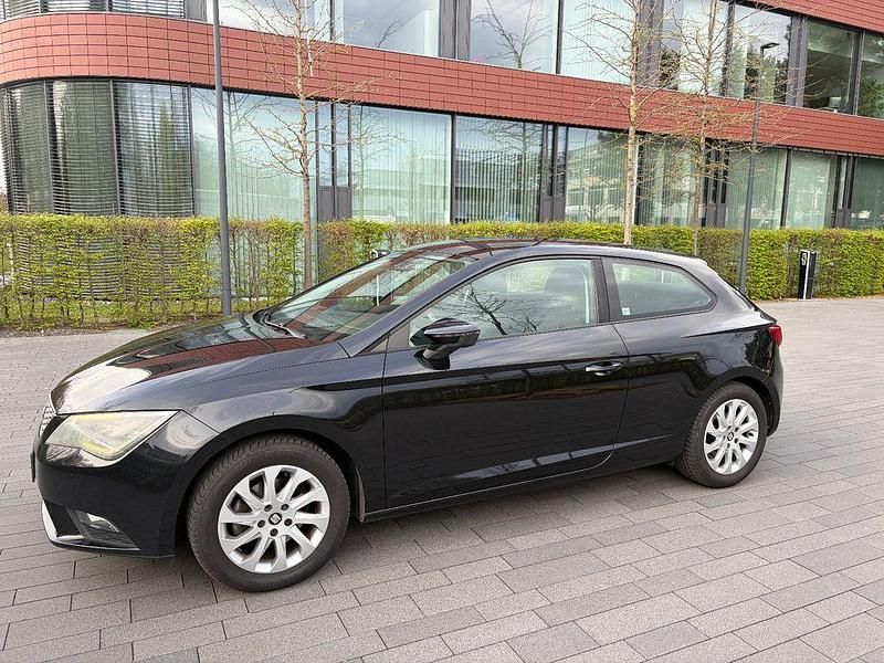 Gebraucht Seat Leon SC Style 105 PS (77 kW) 2013 Schwarz Kleinwagen