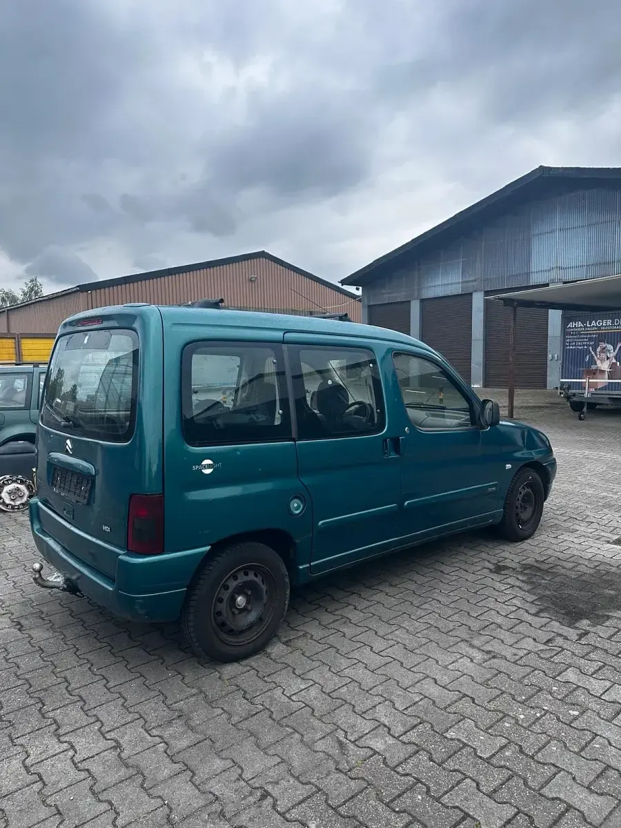Gebraucht Citroën Berlingo 90 PS (66 kW) 2002 Grün Van / Kleinbus