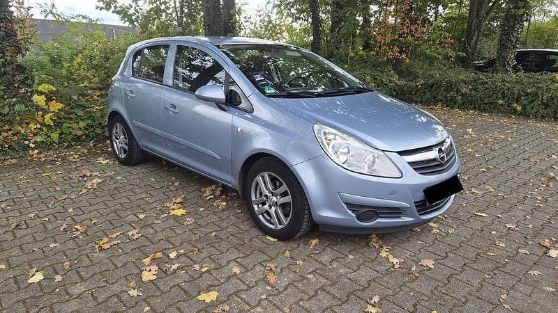 Blau Gebraucht 2009 Opel Corsa Edition Limousine | 2.500 € (Fairer Preis) - Bild 1/4
