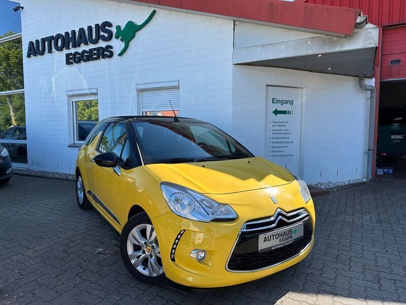 Gelb Gebraucht 2014 Citroën DS3 Cabriolet So Chic Cabrio | 11.790 € (Fairer Preis) - Bild 1/4