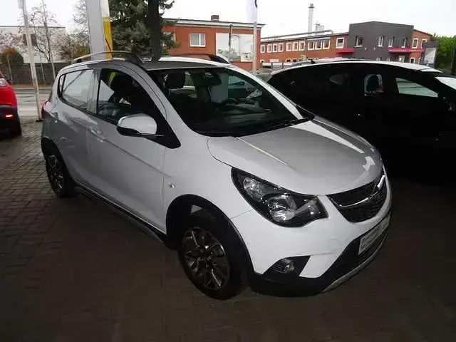 Gebraucht Opel Karl Rocks 73 PS (53 kW) 2019 Schneeweiss Kleinwagen